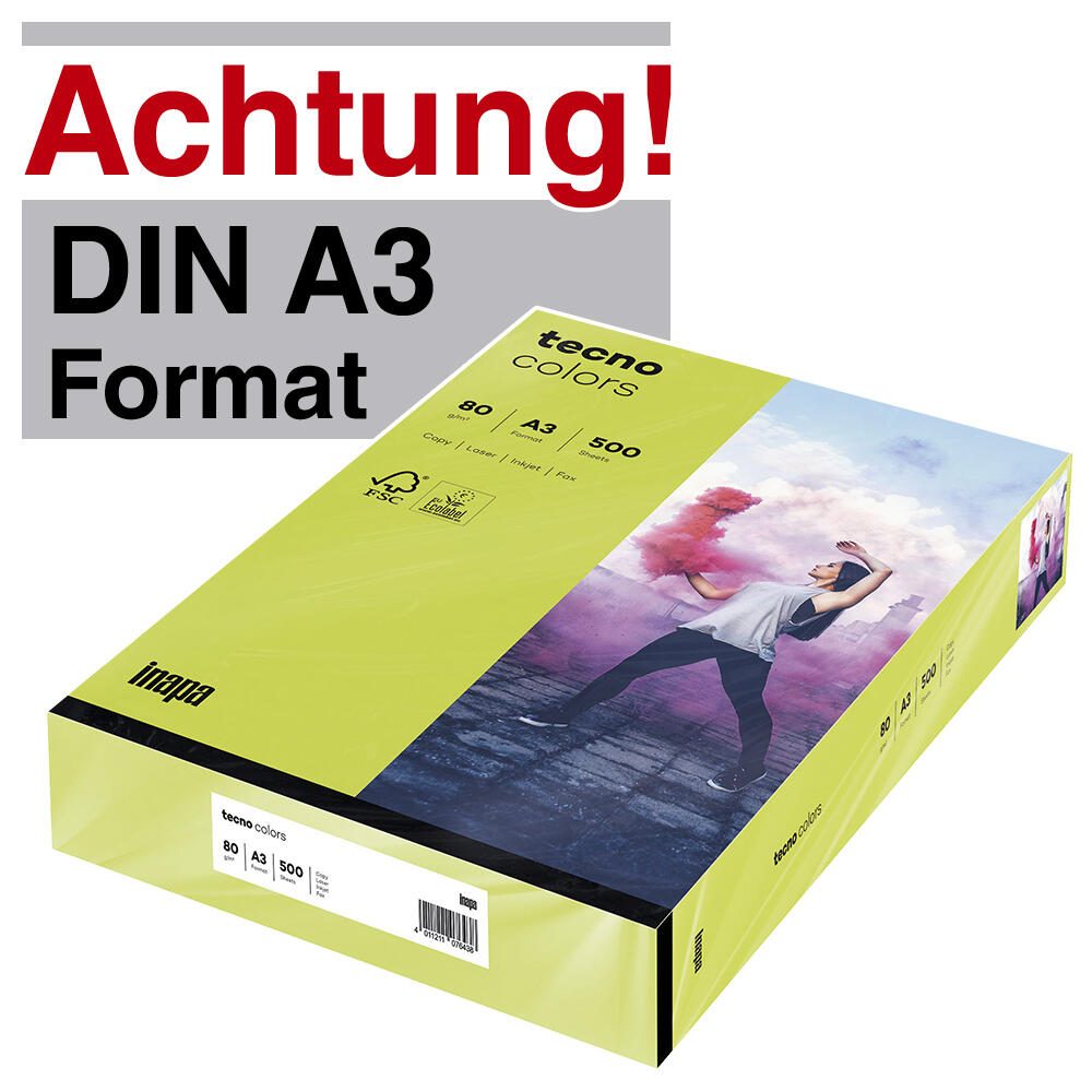 tecno Kopierpapier DIN A3 80 g/m²