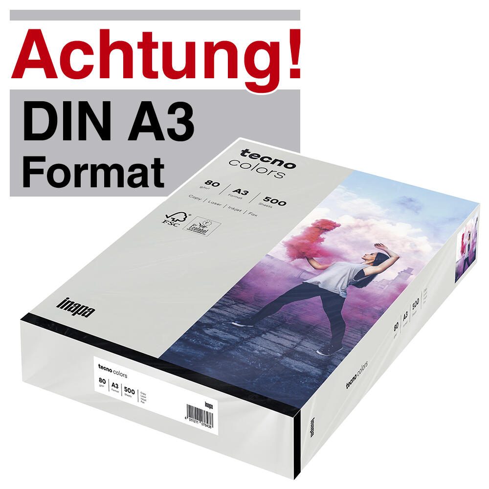 tecno Kopierpapier DIN A3 80 g/m²