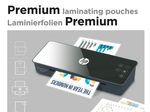 HP Laminierfolien glänzend 250 mikron A4