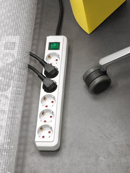 brennenstuhl Steckdosenleiste mit Schalter Eco-Line 3 m