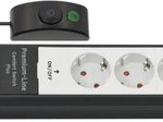 brennenstuhl Steckdosenleiste mit Fußschalter Premium-Line Comfort Switch Plus 3 m