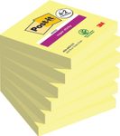 Post-it® Super Sticky Notes Haftnotizen extrastark gelb 4 Blöcke + GRATIS 2 Blöcke