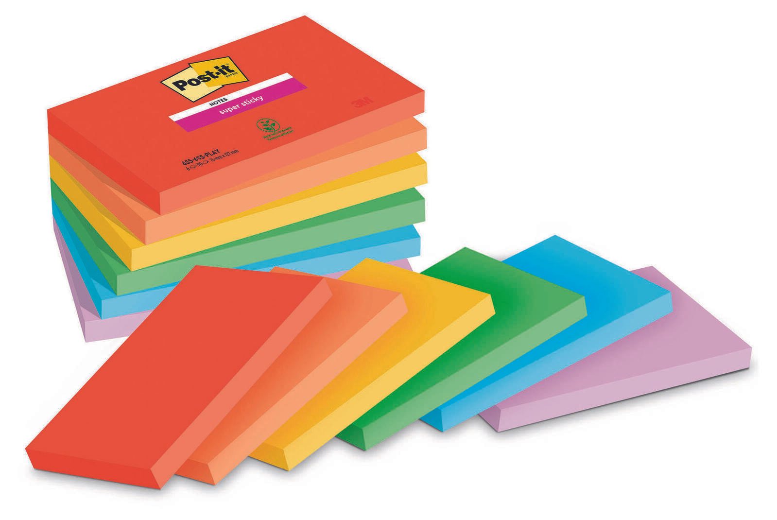 Post-it® Playful Haftnotizen 12,7 x 7,6 cm