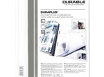 DURABLE Präsentationshefter DURAPLUS DIN A4 weiß