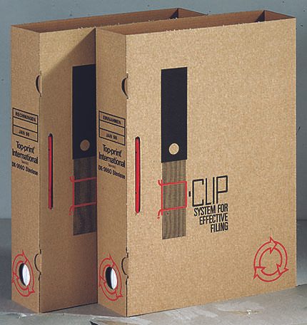 Top-Print Archivordner DIN A4 Karton 6 cm Füllhöhe