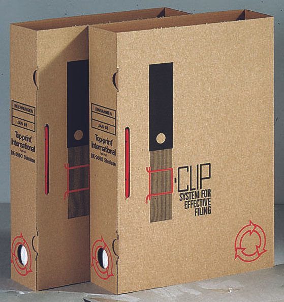 Top-Print Archivordner DIN A4 Karton 6 cm Füllhöhe