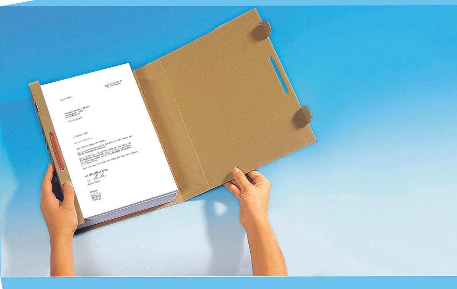 Top-Print Archivordner DIN A4 Karton 6 cm Füllhöhe