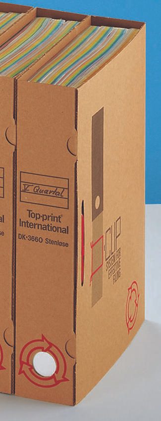 Top-Print Archivordner DIN A4 Karton 6 cm Füllhöhe