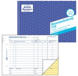 AVERY Zweckform Formularbuch Materialanforderung DIN A5 quer 2x 50 Seiten