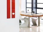 SIGEL Glas-Magnettafel artverum® 12,0 x 78,0 cm rot