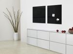 SIGEL Glas-Magnettafel artverum® 48,0 x 48,0 cm schwarz