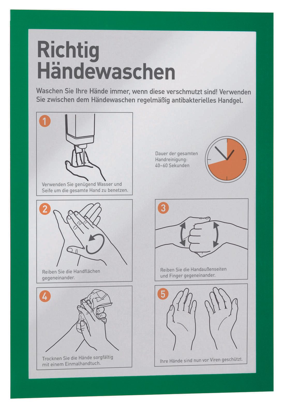DURABLE Magnetrahmen selbstklebend DURAFRAME® A4