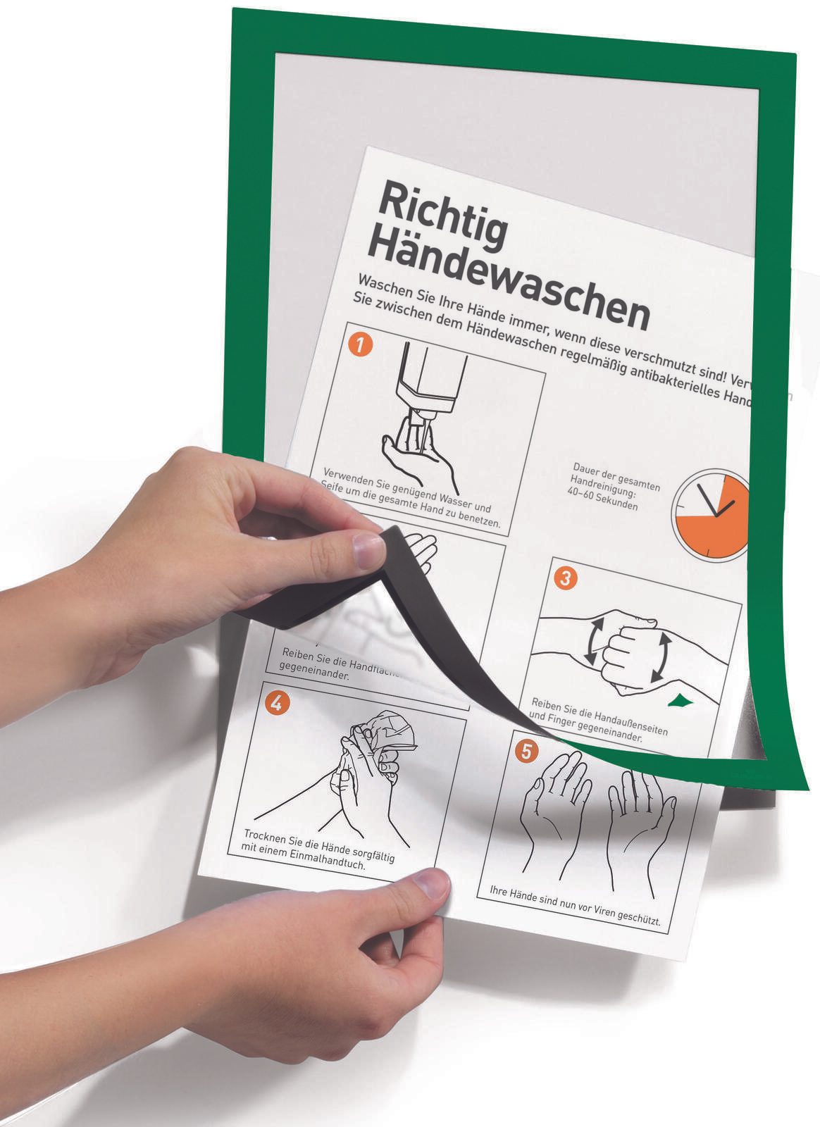 DURABLE Magnetrahmen selbstklebend DURAFRAME® A4