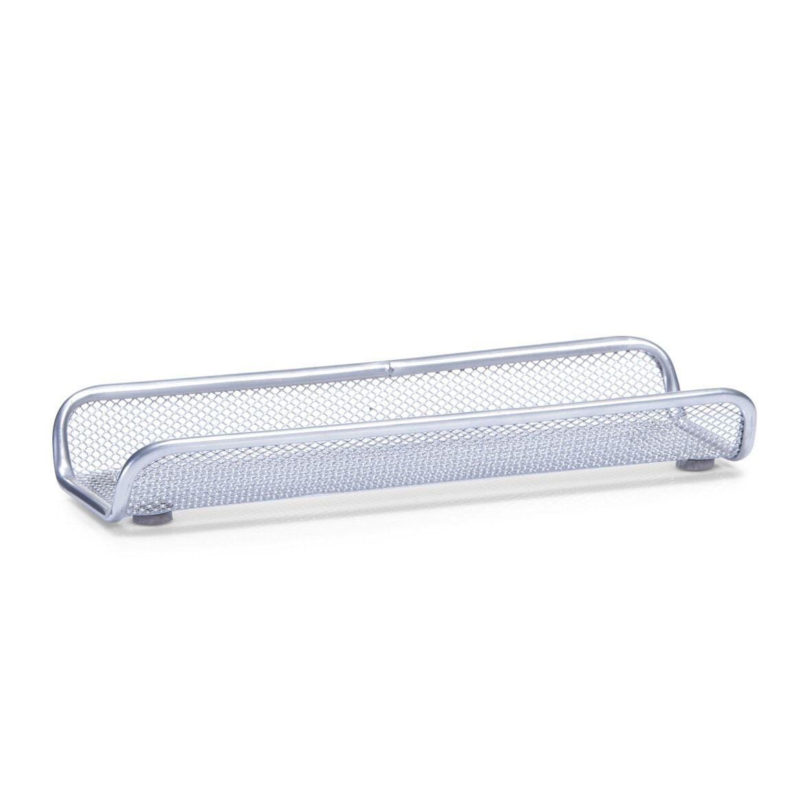 Zeller Meshline Stiftablage 25,0 x 9,2 x 3,5 cm alufarben