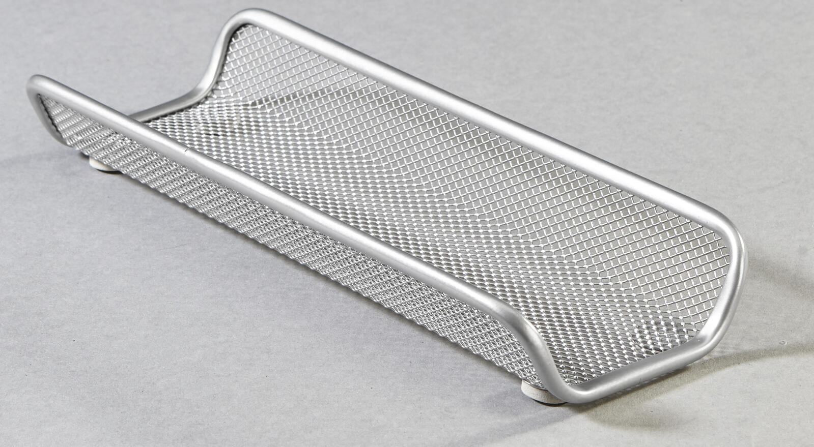 Zeller Meshline Stiftablage 25,0 x 9,2 x 3,5 cm alufarben