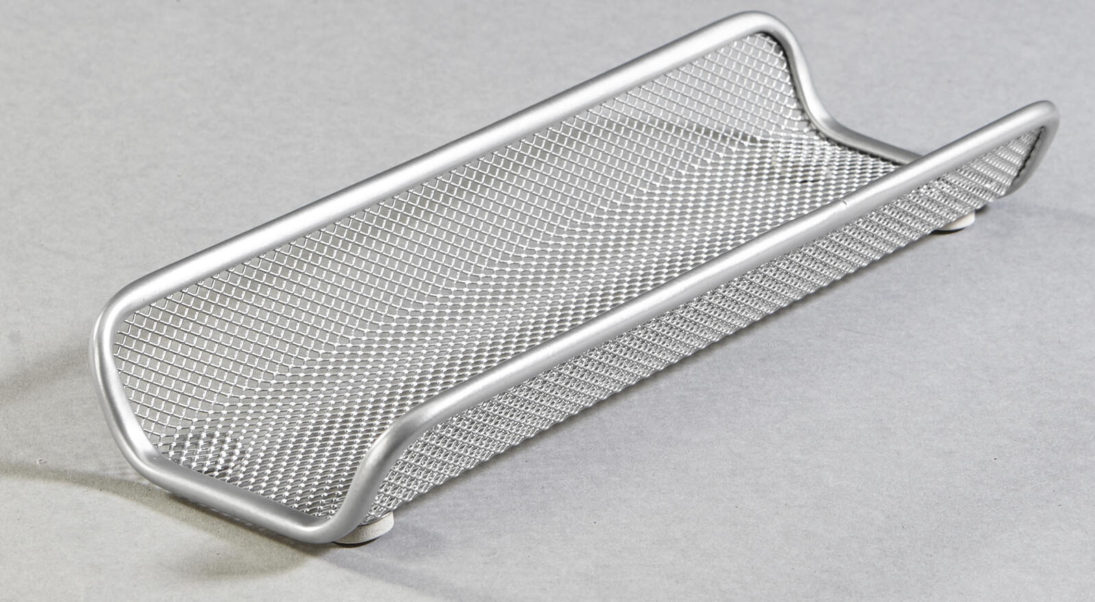 Zeller Meshline Stiftablage 25,0 x 9,2 x 3,5 cm alufarben