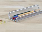 Zeller Meshline Stiftablage 25,0 x 9,2 x 3,5 cm alufarben