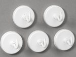 MAUL Magnete Ø 3,6 x 3,7 weiß