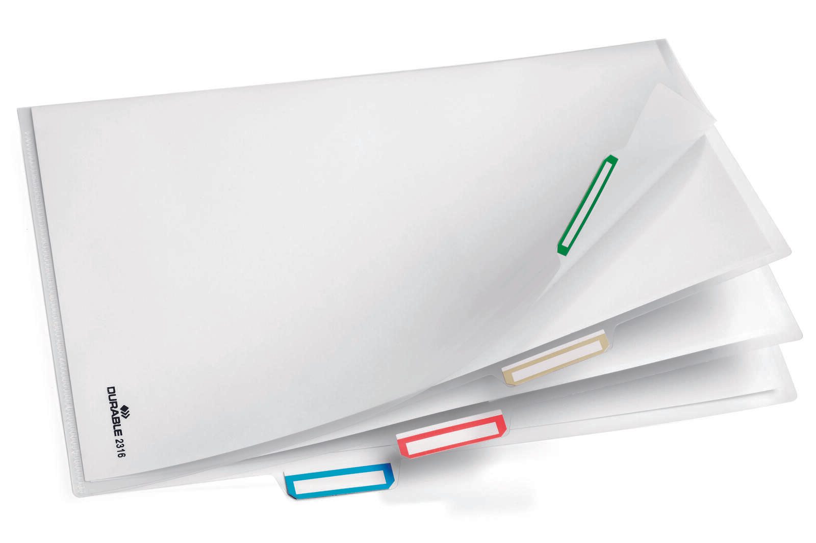 DURABLE Organisationshüllen DIN A4 0.16 mm transparent