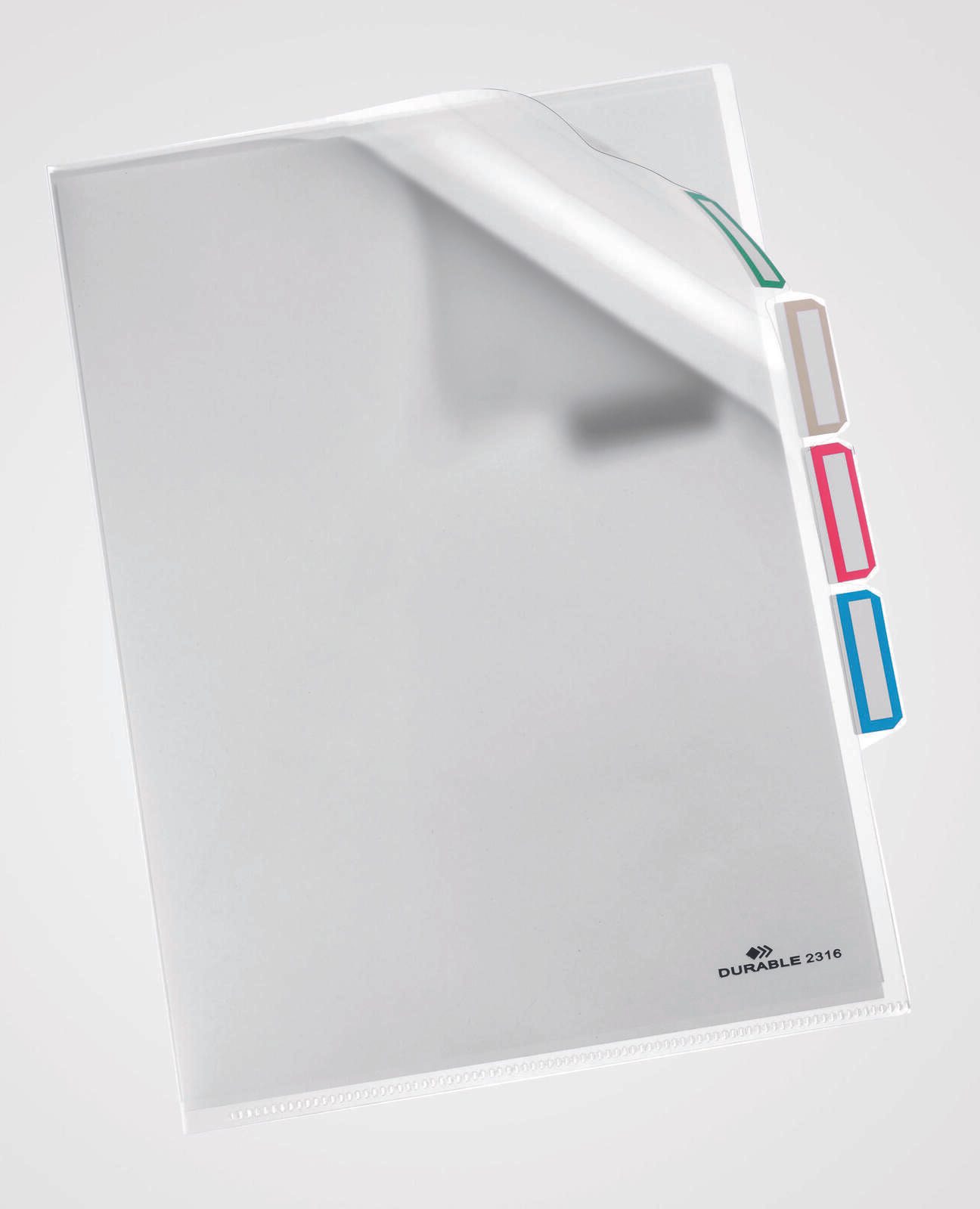 DURABLE Organisationshüllen DIN A4 0.16 mm transparent