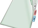 DURABLE Organisationshüllen DIN A4 0.16 mm transparent
