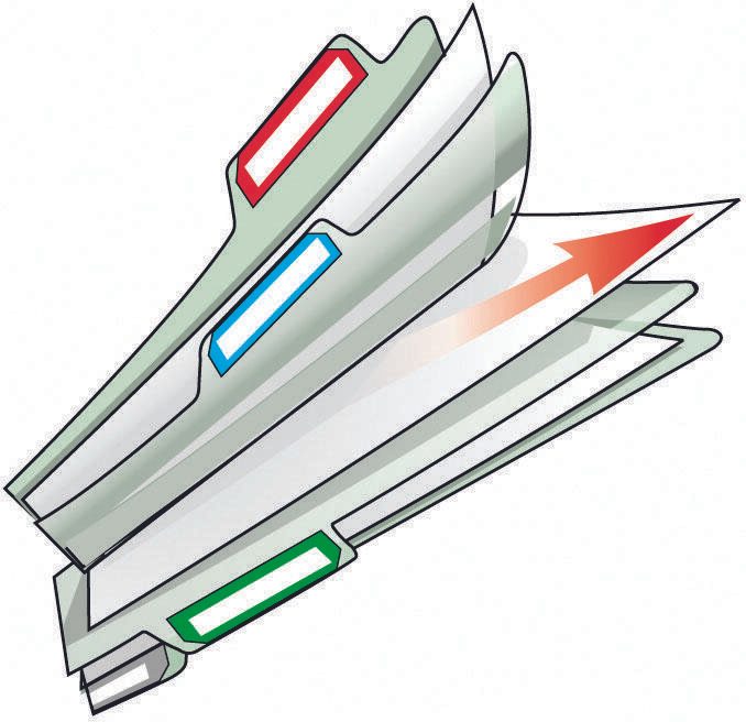 DURABLE Organisationshüllen DIN A4 0.16 mm transparent
