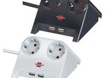 brennenstuhl Tischsteckdose Desktop-Power USB-Charger 1.8 m