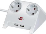 brennenstuhl Tischsteckdose Desktop-Power USB-Charger 1.8 m