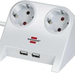 brennenstuhl Tischsteckdose Desktop-Power USB-Charger 1.8 m