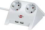 brennenstuhl Tischsteckdose Desktop-Power USB-Charger 1.8 m