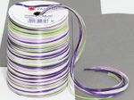 PRÄSENT Geschenkband Multi-Raffia 3 mm x 50 m lila/grün/weiß