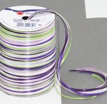 PRÄSENT Geschenkband Multi-Raffia 3 mm x 50 m lila/grün/weiß