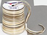 PRÄSENT Geschenkband Multi-Raffia 3 mm x 50 m braun/creme