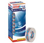 tesa KRISTALL-KLAR Klebefilm 15 mm  x 33 m transparent