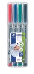 STAEDTLER Lumocolor Folienstifte-Set 0.4 mm Mehrfarbig