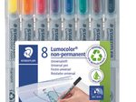 STAEDTLER Lumocolor Folienstifte-Set 0.4 mm Mehrfarbig