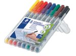 STAEDTLER Lumocolor Folienstifte-Set 0.4 mm Mehrfarbig