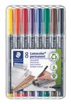 STAEDTLER Lumocolor Folienstifte-Set 0.6 mm Mehrfarbig
