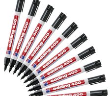 edding 400 Permanentmarker 1.0 mm Schwarz