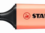 STABILO BOSS ORIGINAL Textmarker 2.0 - 5.0 mm - Gehäusefarbe: pastellorange