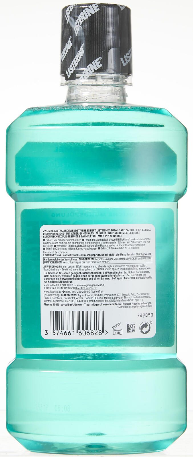 LISTERINE® TOTAL CARE ZAHNFLEISCH-SCHUTZ Mundspülung 600 ml