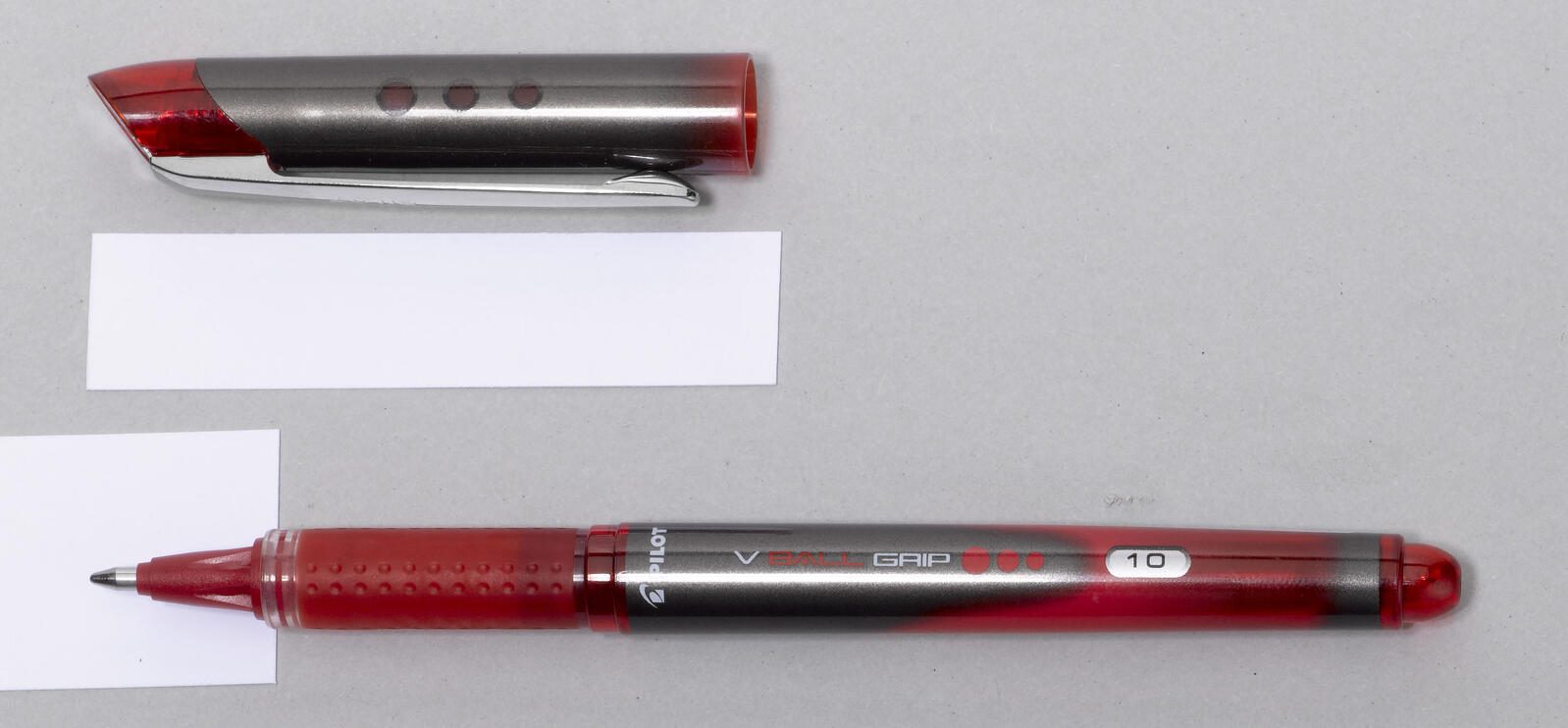 PILOT V-BALL GRIP 10 Tintenroller 0.6 mm Rot