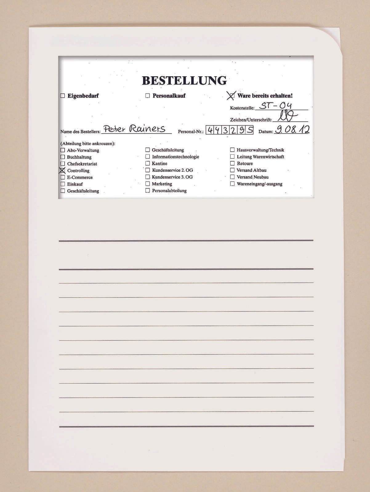 ELCO Sichthüllen DIN A4 glatt 120 g/qm