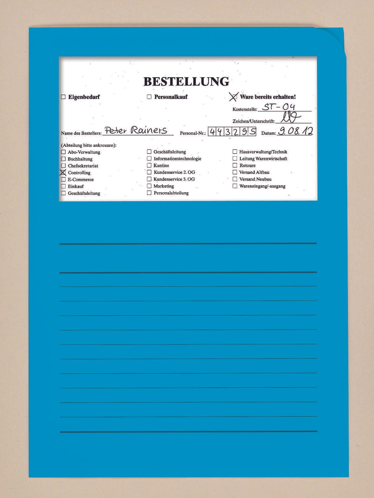 ELCO Sichthüllen DIN A4 glatt 120 g/qm
