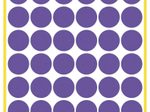 AVERY Zweckform Klebepunkte Ø 12,0 mm violett