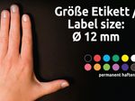 AVERY Zweckform Klebepunkte Ø 12,0 mm violett