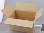 Nestler Wellpapp-Faltkartons 1-wellig braun 43,0 x 31,0 x 25,0 cm