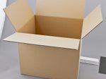 Nestler Wellpapp-Faltkartons 1-wellig braun 38,0 x 32,0 x 32,0 cm