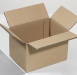 Nestler Wellpapp-Faltkartons 2-wellig braun 21,0 x 15,0 x 13,0 cm