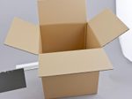 Nestler Wellpapp-Faltkartons 1-wellig braun 30,0 x 30,0 x 30,0 cm